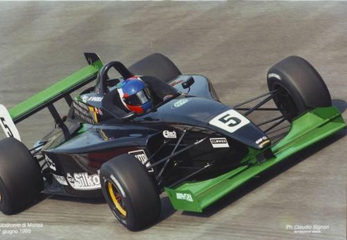 Giorgio Vinella Formula 3000 Championship 1999 Monza Team Martello Racing parabolica corner