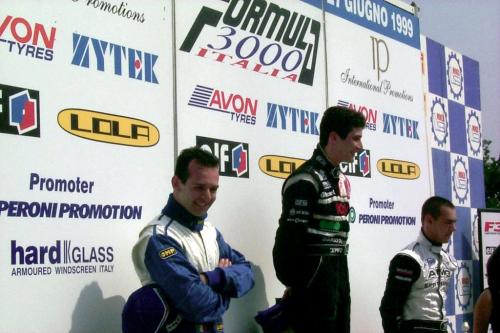 Giorgio Vinella Formula 3000 Championship 1999 Monza Team Martello Racing win victory podium