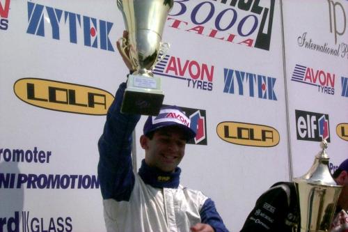 Giorgio Vinella Formula 3000 Championship 1999 Monza Team Martello Racing win victory podium 3