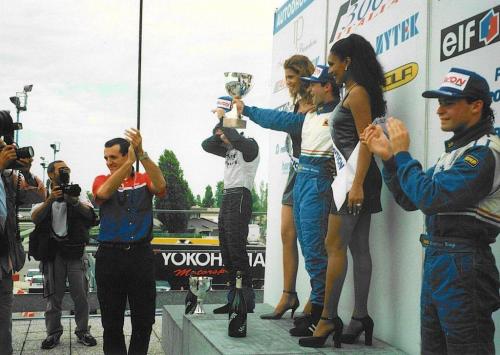 Giorgio Vinella Campionato Formula 3000 1999 Misano AdriaticoTeam Martello Racing vittoria podio Thomas Biagi Lupberger 3