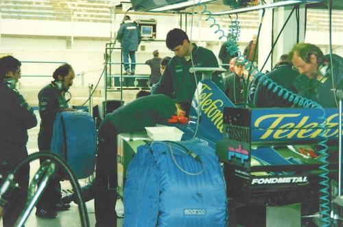 Giorgio Vinella Formula 1 Minardi December 1999 Jerez de la Frontera Champion F3000 Alonso Fiorio Sundberg Gené 2