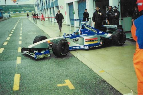 Giorgio Vinella Formula 1 Minardi December 1999 Jerez de la Frontera Champion F3000 Alonso Fiorio Sundberg Gené 7