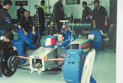 Giorgio Vinella Formula 1 Minardi December 1999 Jerez de la Frontera Champion F3000 Alonso Fiorio Sundberg Gené 8