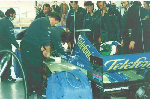 Giorgio Vinella Formula 1 Dicembre 1999 Jerez de la Frontera Campione F3000 Minardi Alonso Fiorio Sundberg Gené 11