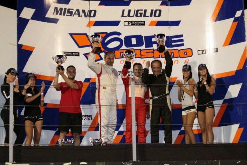 Giorgio Vinella 6 hours of Misano Adriatico Seat Leon Supercopa Win Victory 2010 BF Motorsport Brigliadori Negrotti podium