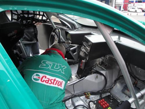 Giorgio Vinella 2010 Jaguar XFR SV8 V8 Superstars Team Ferlito Motors Test Franciacorta 4