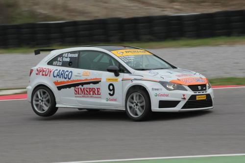 Giorgio Vinella 2013 Seat Motorsport Italia 4 ore di Franciacorta Ibiza Cup Marco Baroncini Paolo Urzì leader podio 9